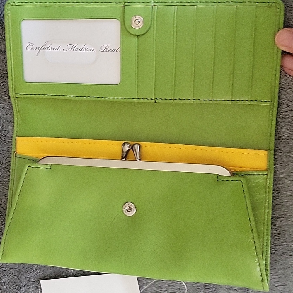 NWT HOBO LEATHER WALLET